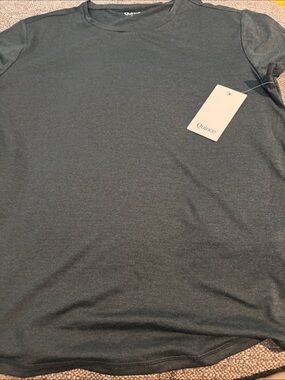 Quince womens Crew Neck T-Shirt in Forest Green